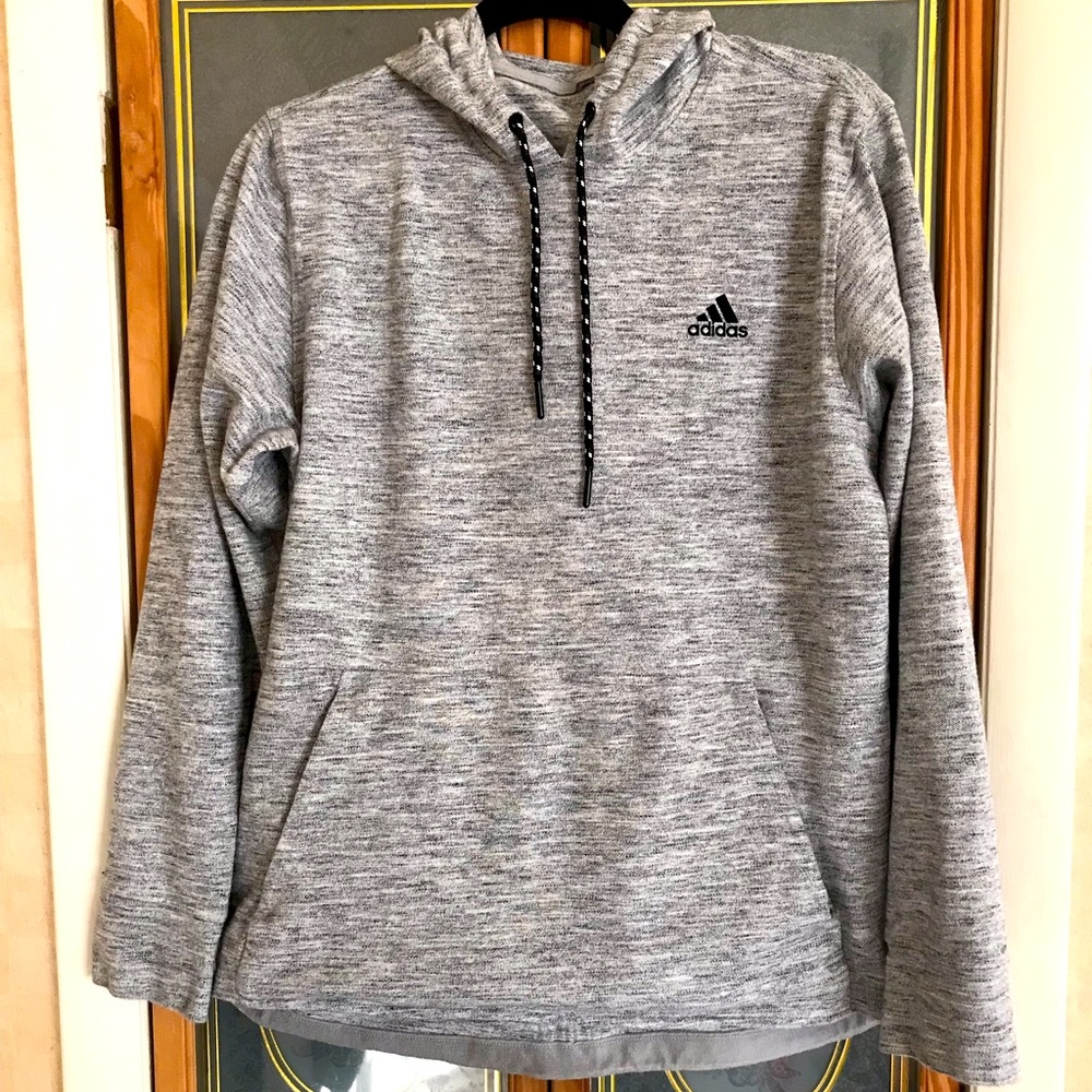 Adidas, Tweed Style Hoodie, Size Large